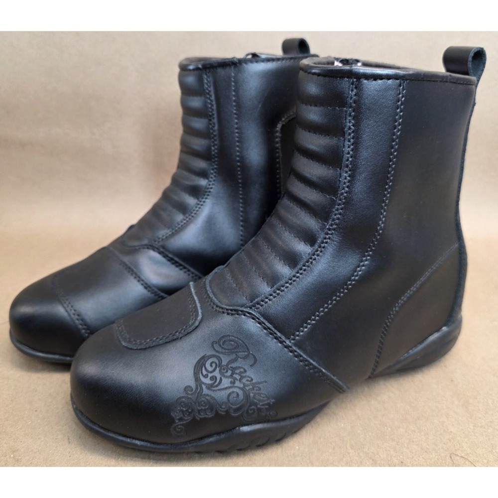 Joe Rocket (Sz 6) Trixie Motorcycle Riding Boots Women's Worn Once